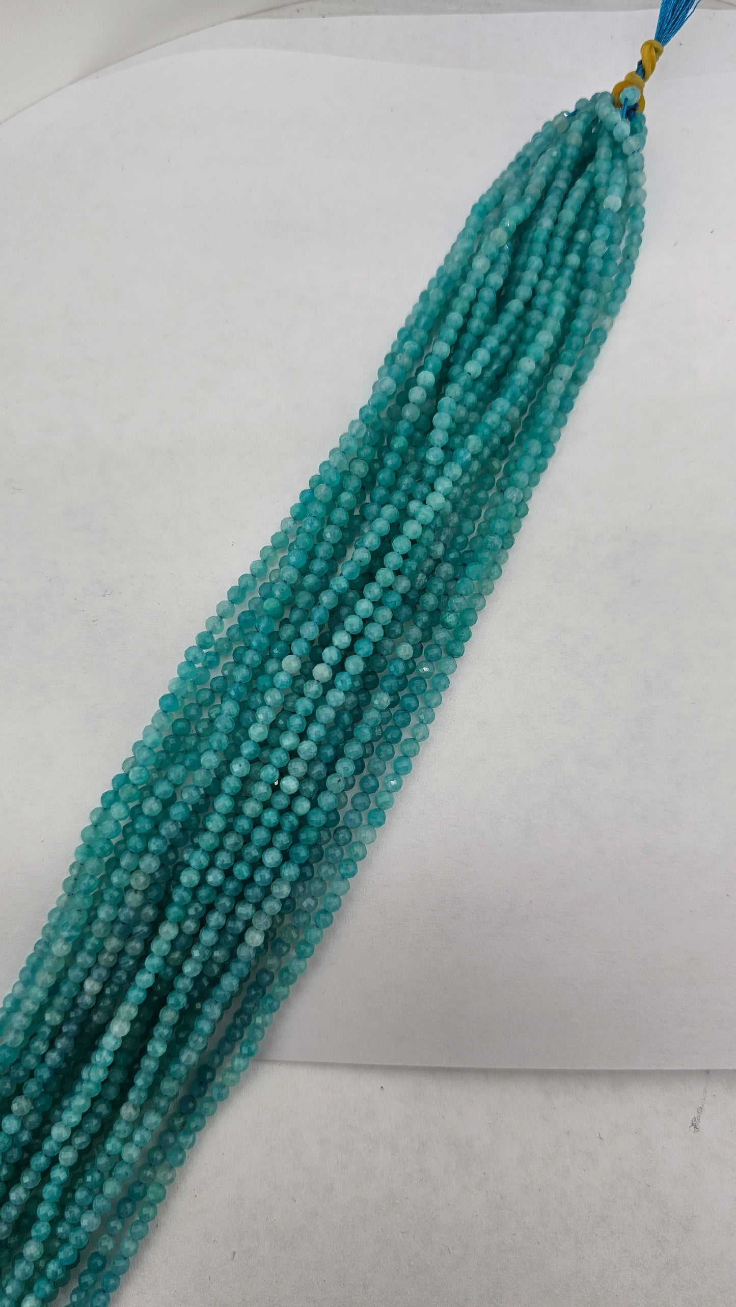 Faceted Amazonite Beads