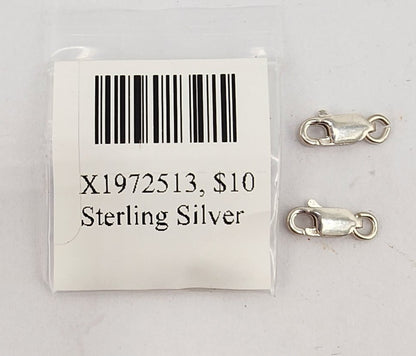 S.S. 13mm Lobster Clasps (2pc)