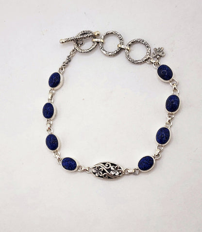S.S. Shlomo Lapis Lazuli Bracelets