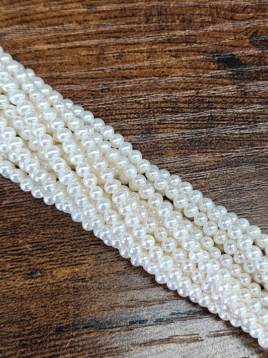 'AAA' Off Round Pearls