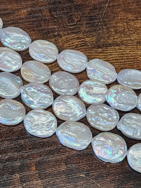 A Grade Flat Coin Pearls