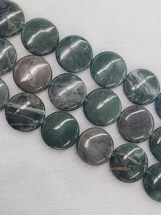 Jade Coin Beads