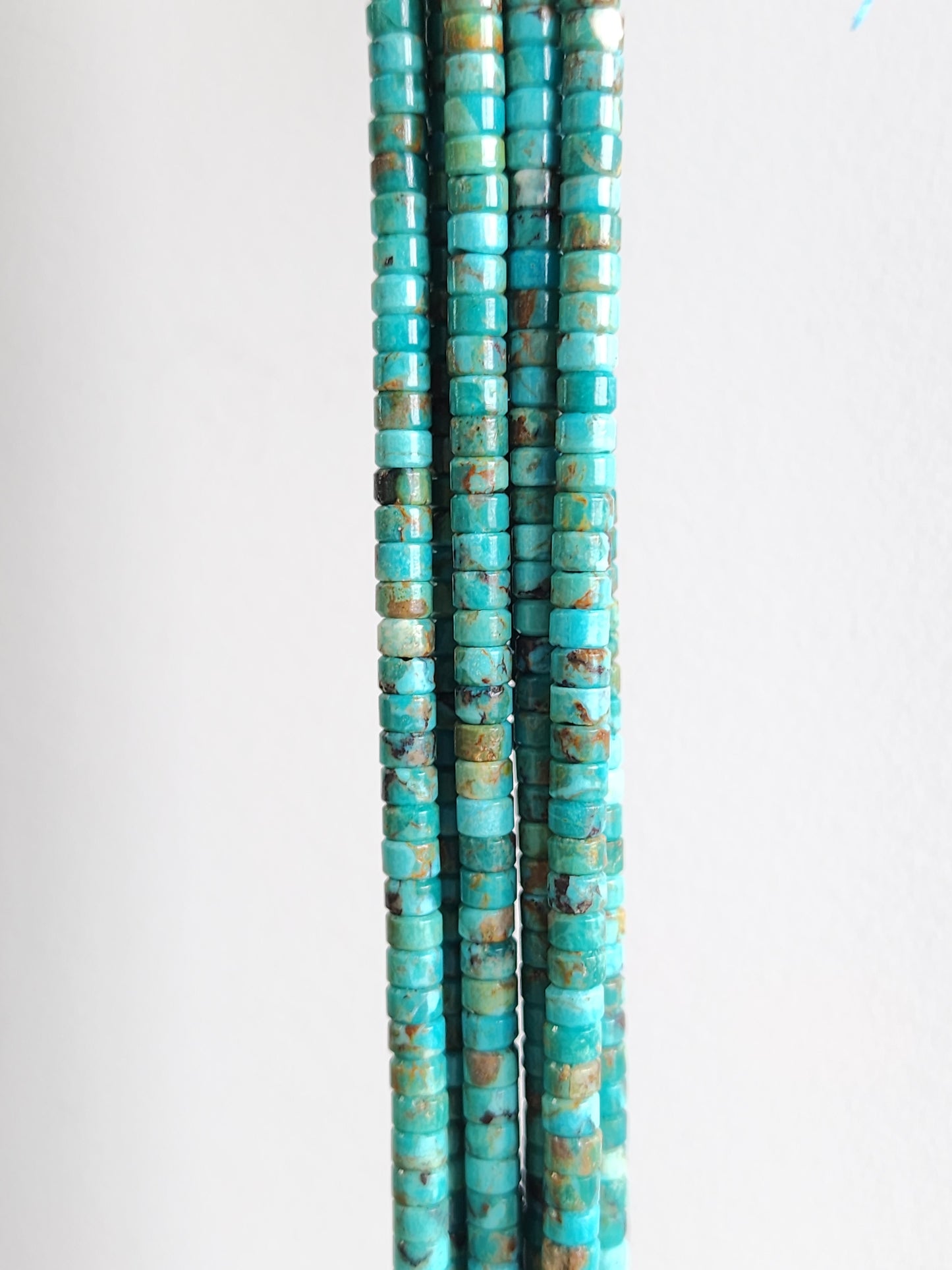 AAA Turquoise Heishi Beads