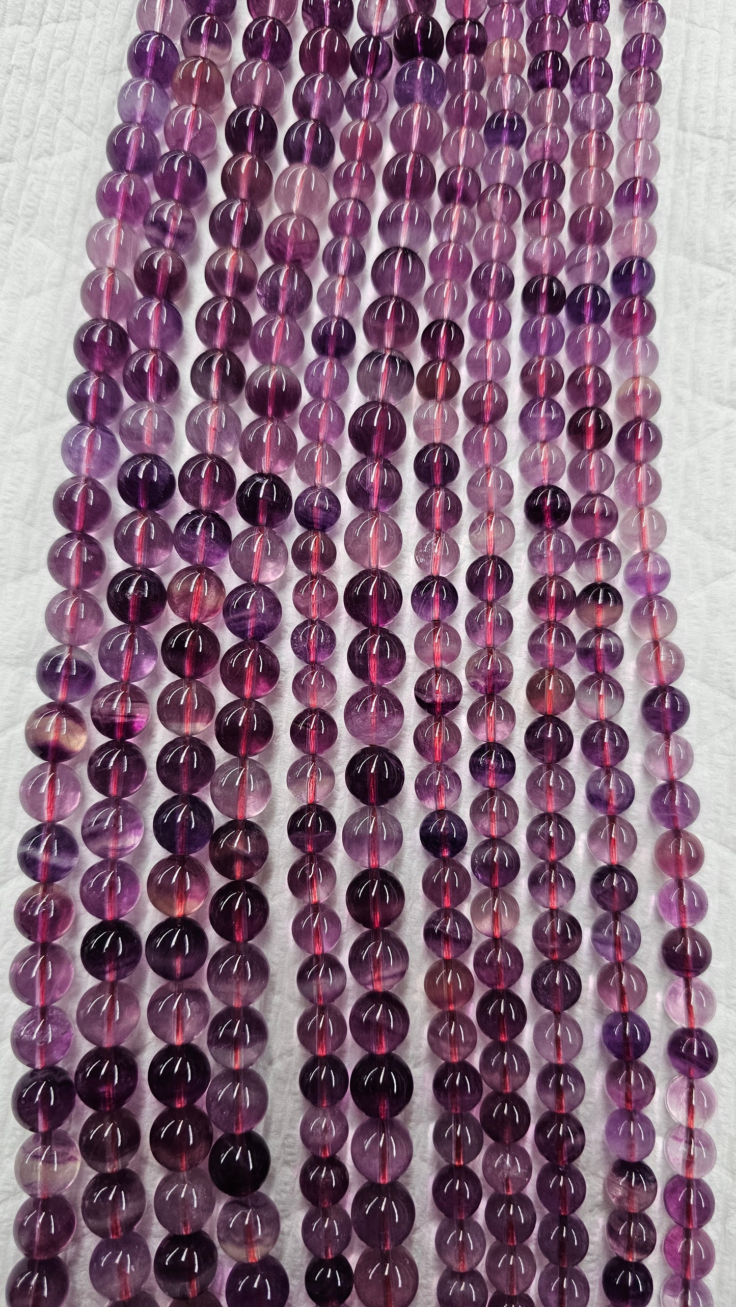 Purple Fluorite Beads