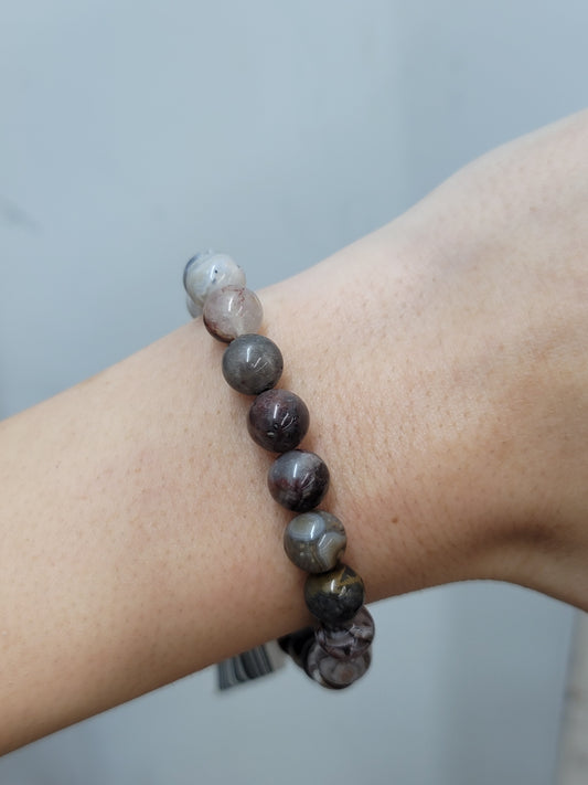 Mexican Agate Stretch Bracelets