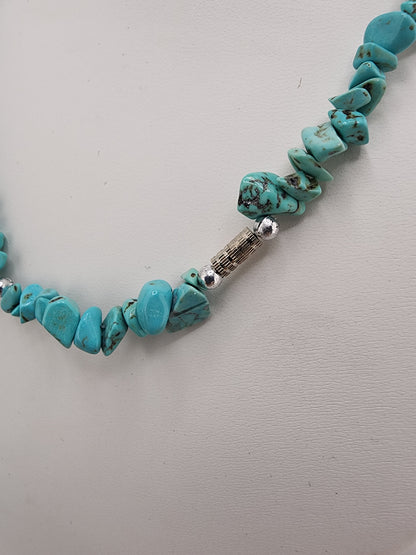 Turquoise Chip Necklace and Bracelet Sets