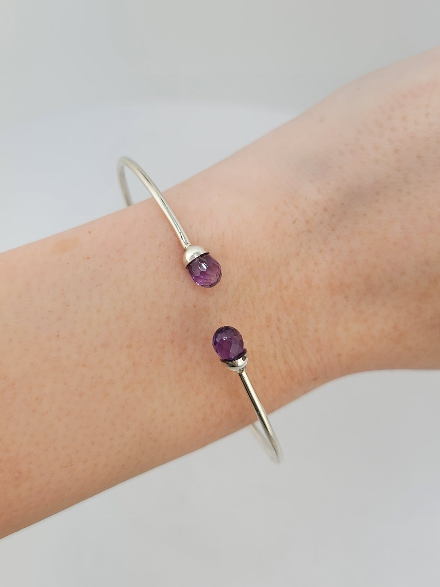 S.S. Amethyst Open Bangles