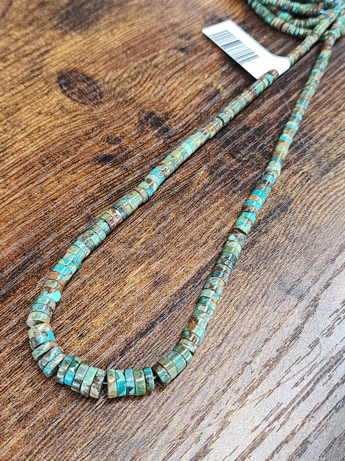 Graduated Turquoise Heishi Beads