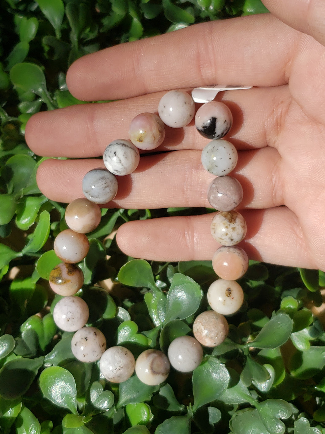 Pink Opal Stretch Bracelet