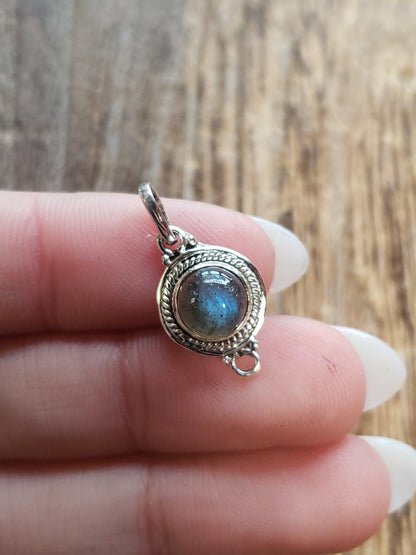 S.S. Blue Labradorite Charm