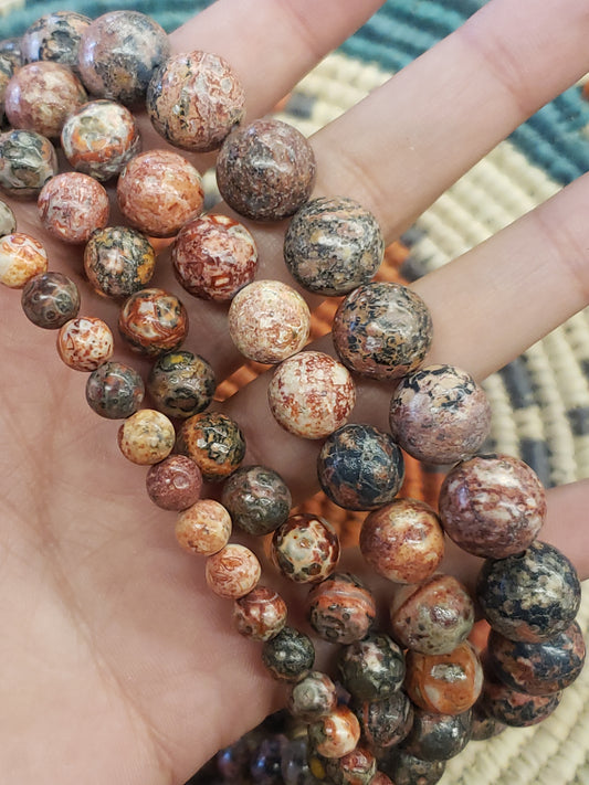 Leopard Skin Jasper Beads