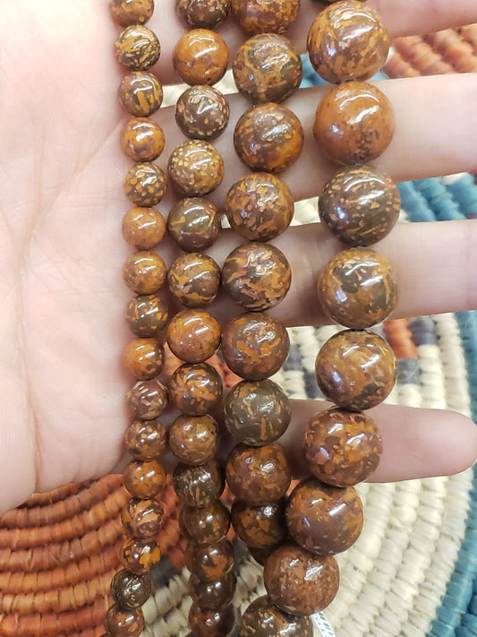 Firework Jasper Beads