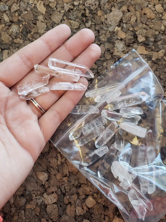 Clear Quartz Points (20pc)