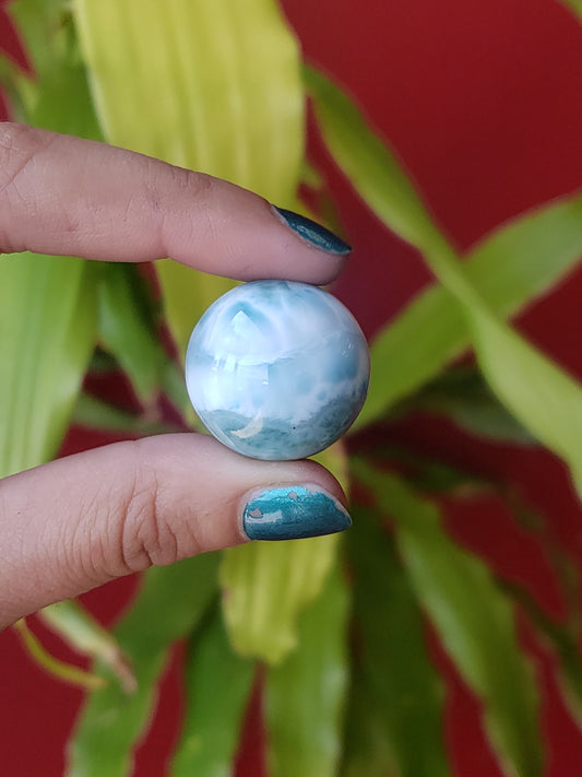 Larimar Spheres 1"