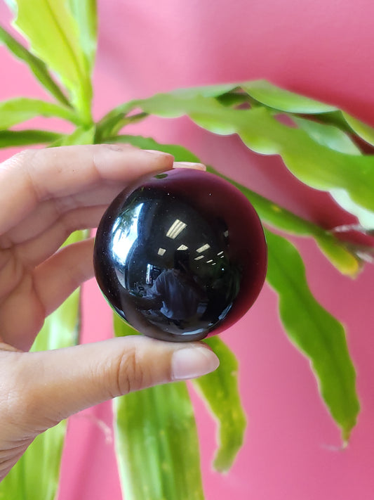 Black Obsidian Spheres 2.5"