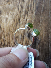 Load image into Gallery viewer, S.S. Adjustable Peridot Rings
