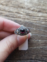 Load image into Gallery viewer, S.S. Garnet Poison Rings
