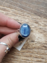 Load image into Gallery viewer, S.S. AAA Grade Kyanite  Adjustable Ring
