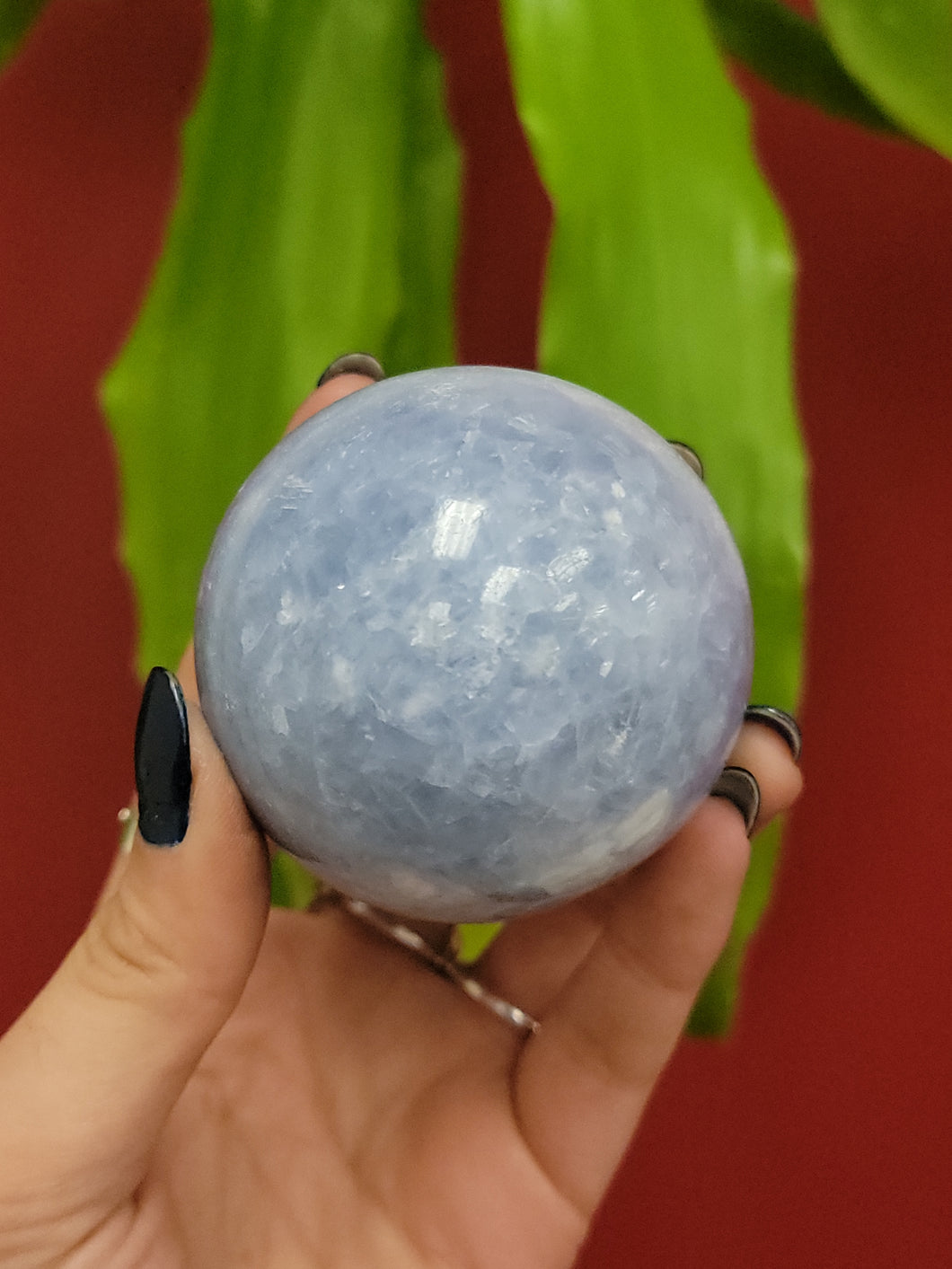 Blue Calcite Spheres 2.25