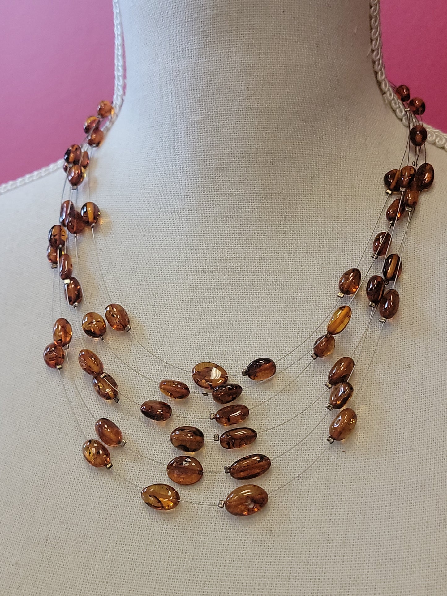 S.S. Amber Necklace