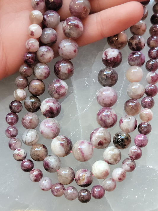 Rubelite Beads
