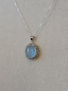 Special Value Item-S.S. Aquamarine Necklace