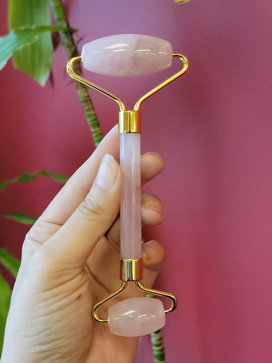 Rose Quartz Massage Roller