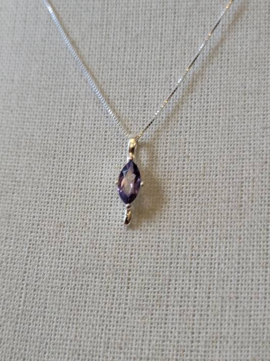 S.S. Faceted Amethyst Necklaces