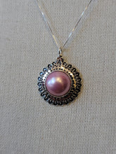Load image into Gallery viewer, S.S. Pink Mabe Pearl Necklaces
