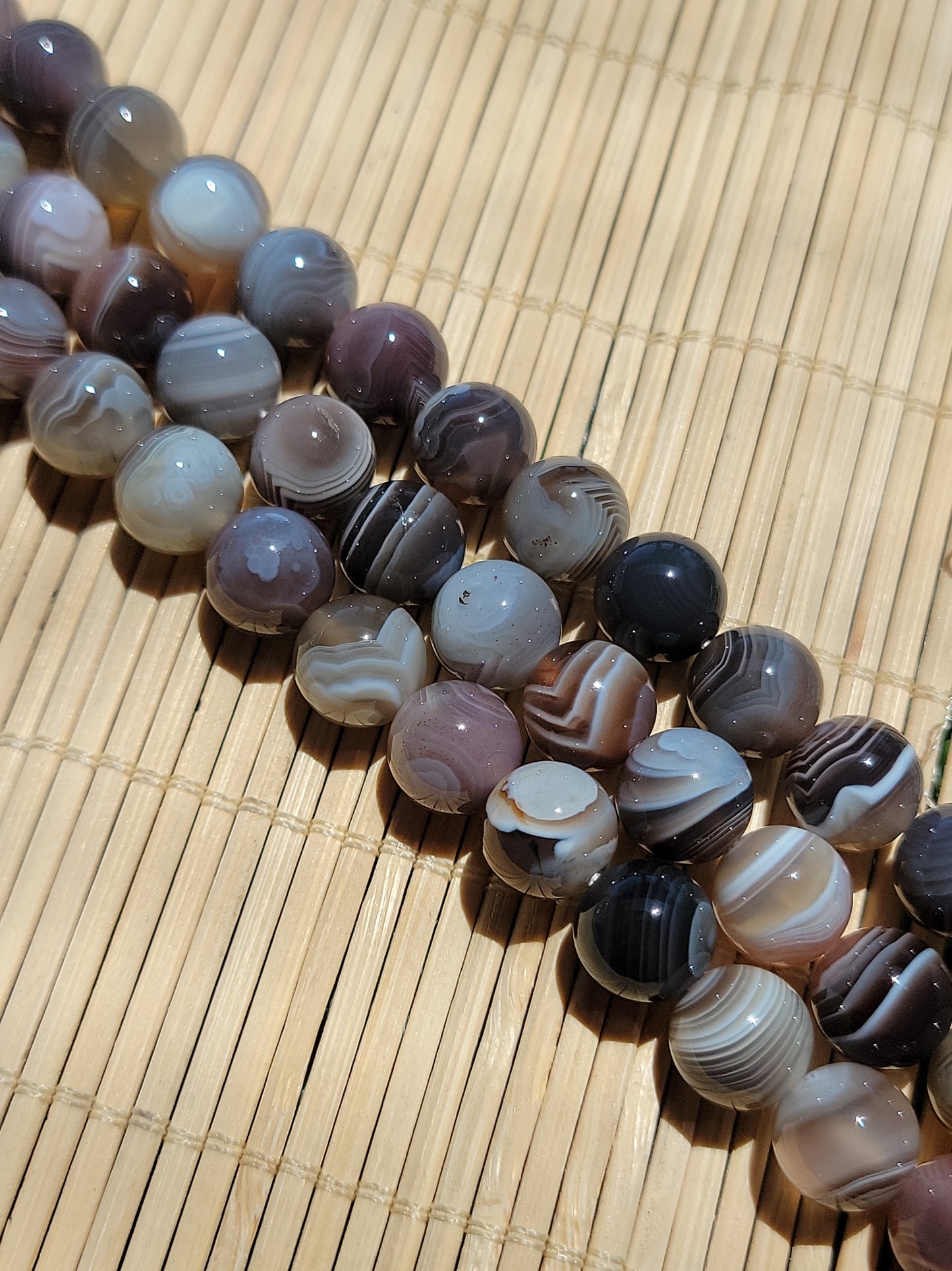 Botswana Agate Beads, Agate Gemstones