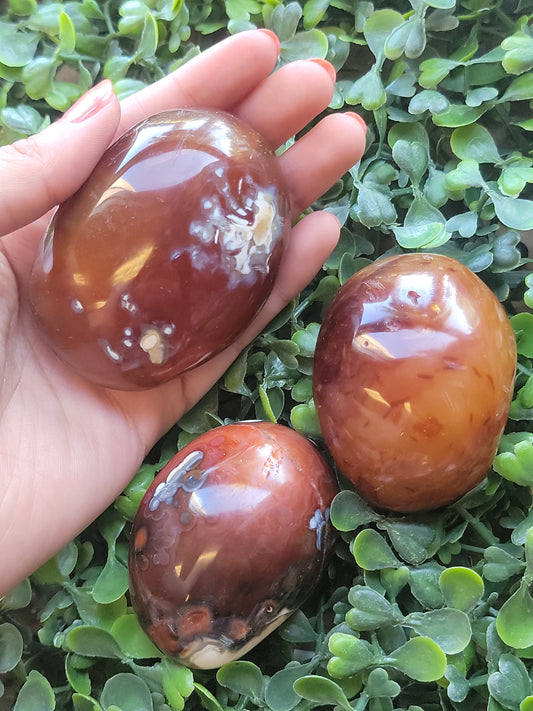 Carnelian Palmstones