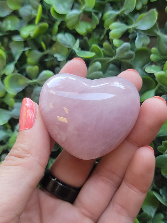 Rose Quartz Hearts 1.5"