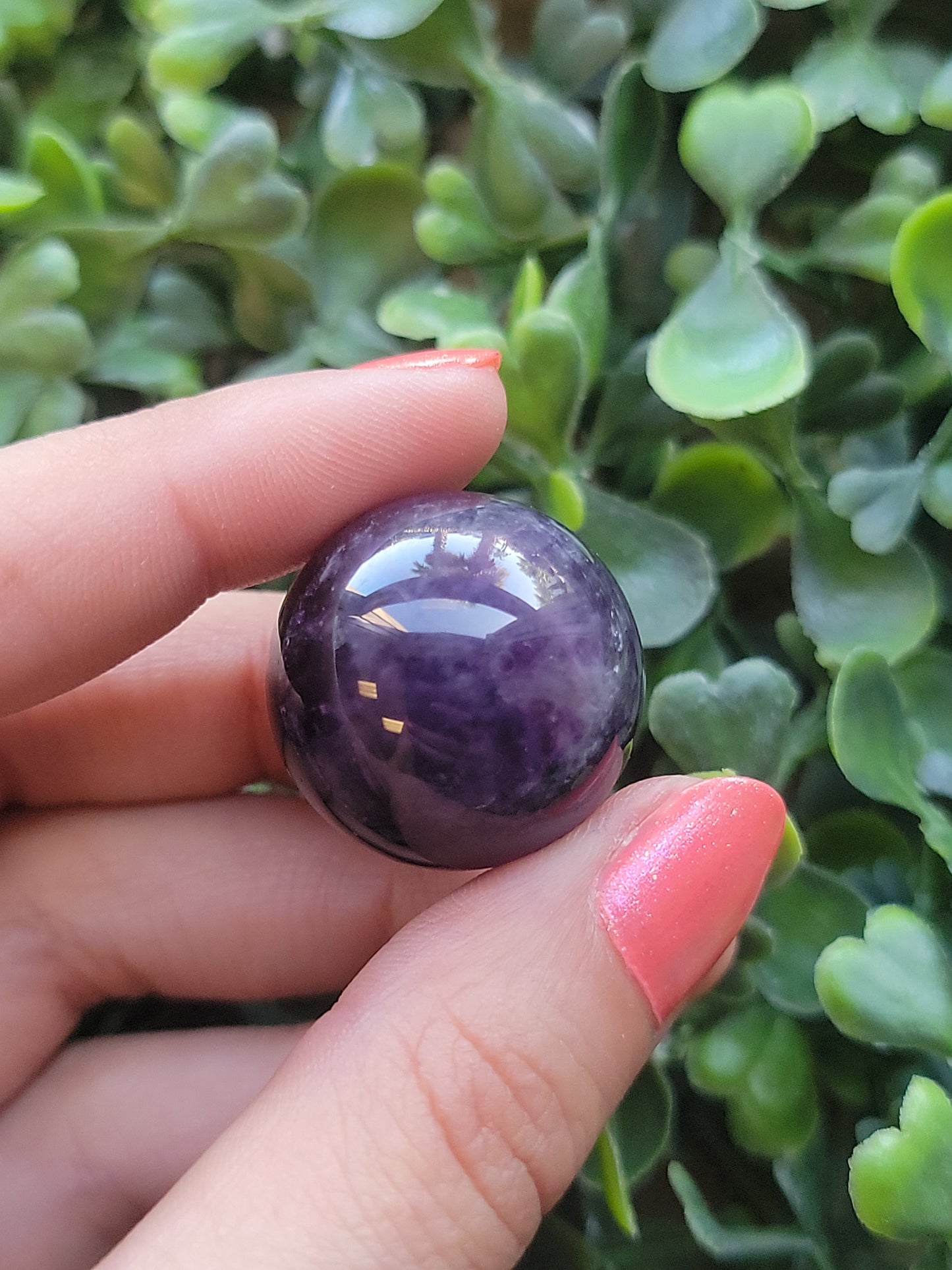 Amethyst Spheres 1"