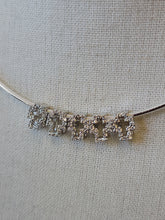 Load image into Gallery viewer, S.S. Swarovski Omega Necklaces
