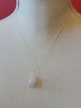 Load image into Gallery viewer, S.S. Faceted Rose Quartz Necklaces
