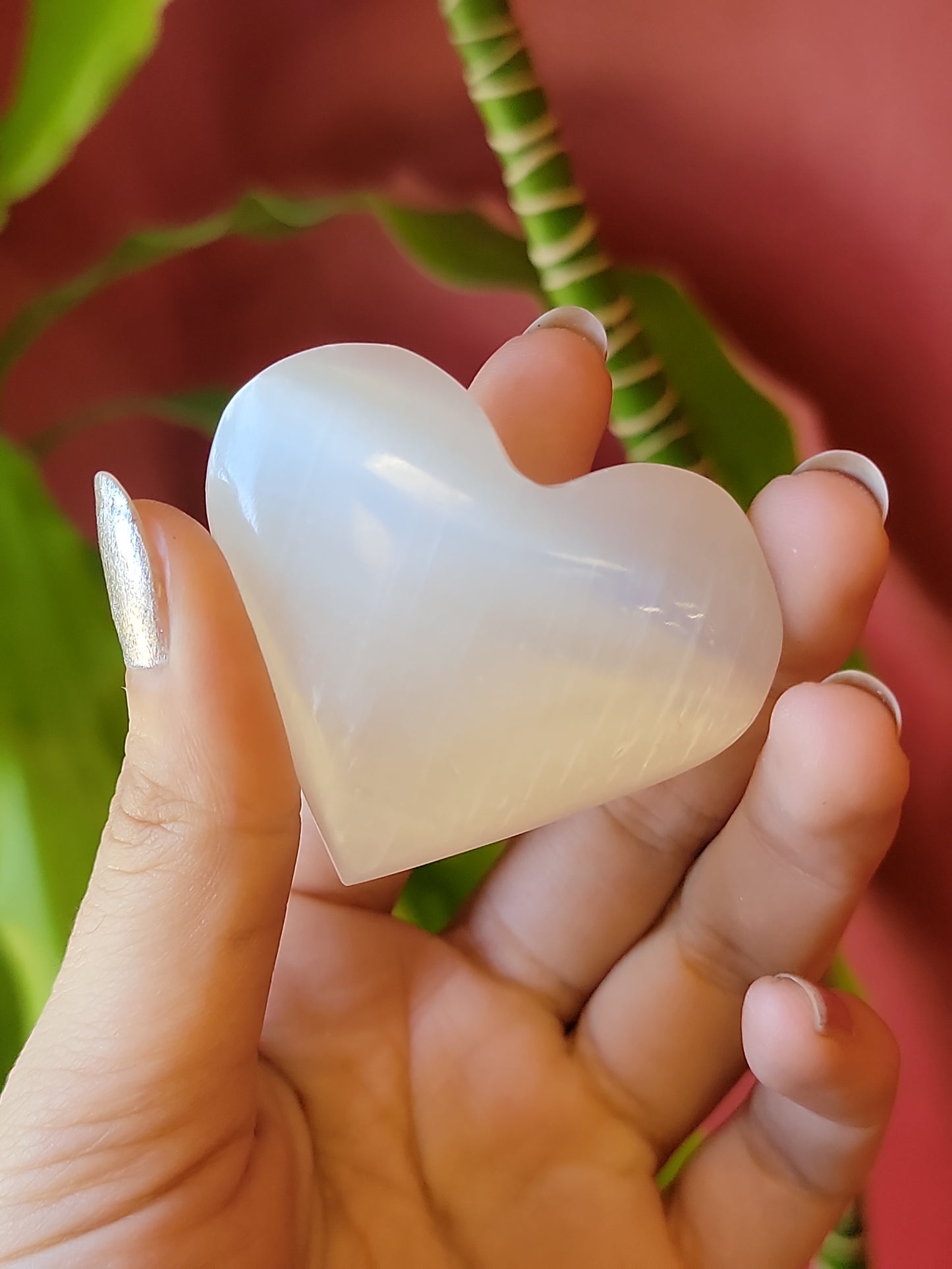 Selenite Heart