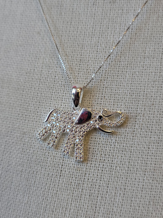 S.S. Swarovski Elephant Necklaces