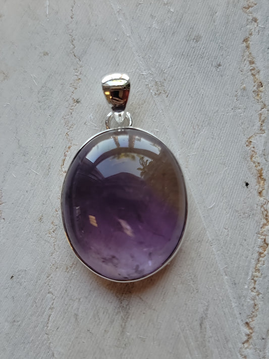 Sterling silver ametrine pendants available at wholesale and retail prices, only at our crystal shop in San Diego!