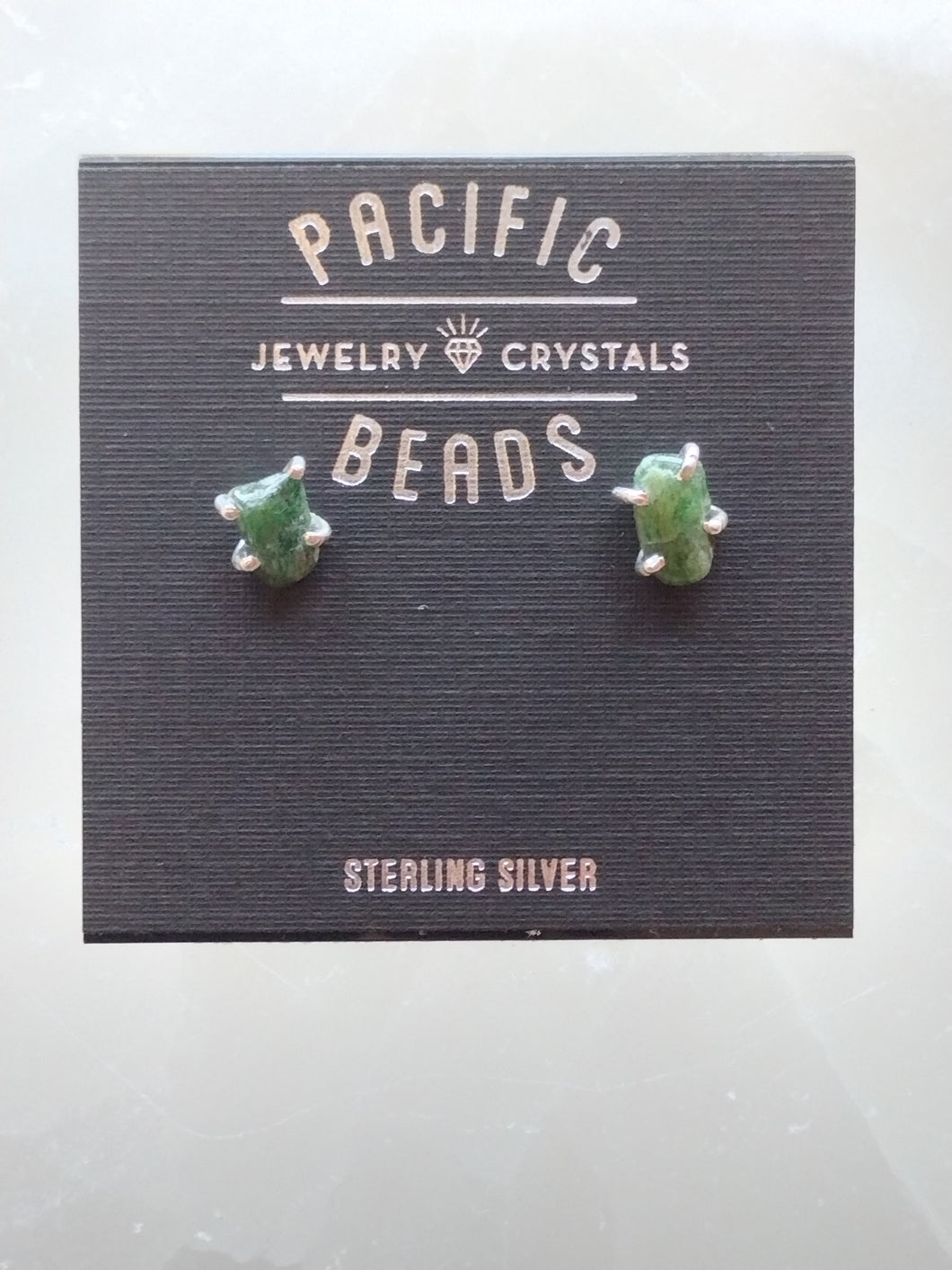 S.S. Emerald Stud Earrings