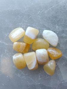 Honey Calcite Nuggets (10 pc)