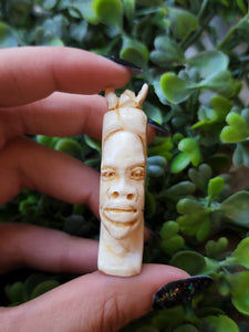 Bone Carving of a Person