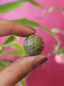Faceted Jade Spheres