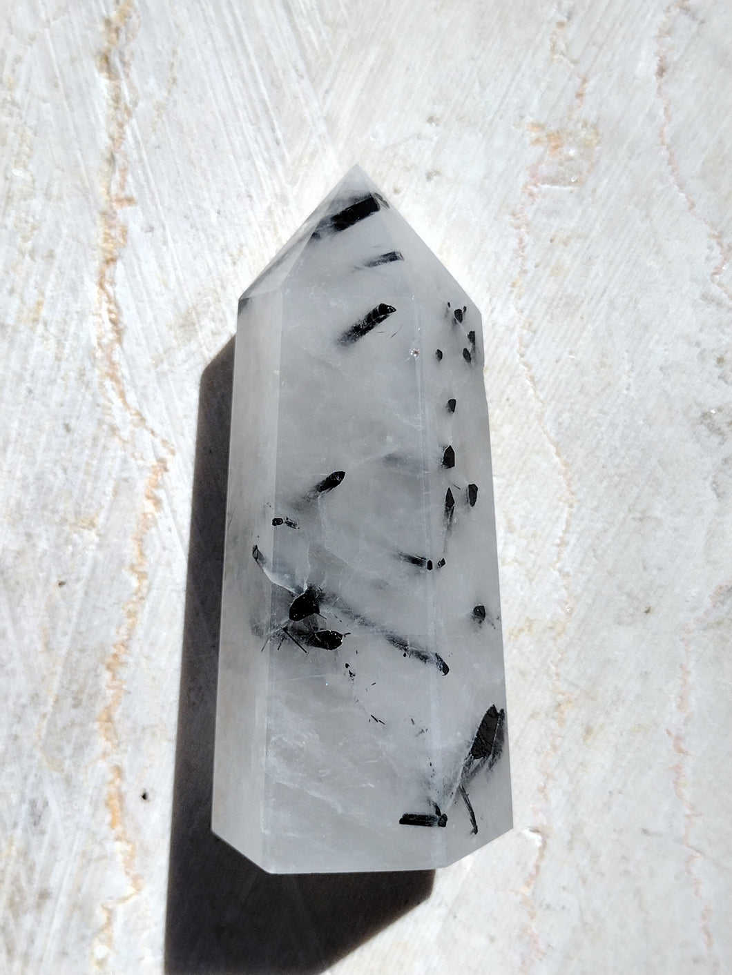 Black Rutilated Quartz Points