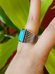 S.S. Men's Turquoise Rings