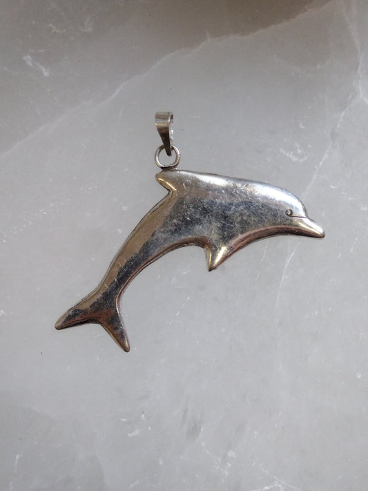 S.S. Large Dolphin Pendants