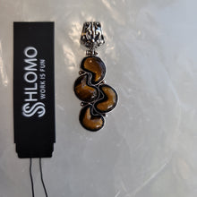 Load image into Gallery viewer, S.S. Shlomo Tiger&#39;s Eye Pendants
