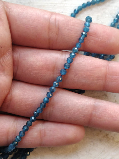 Faceted Apatite Beads