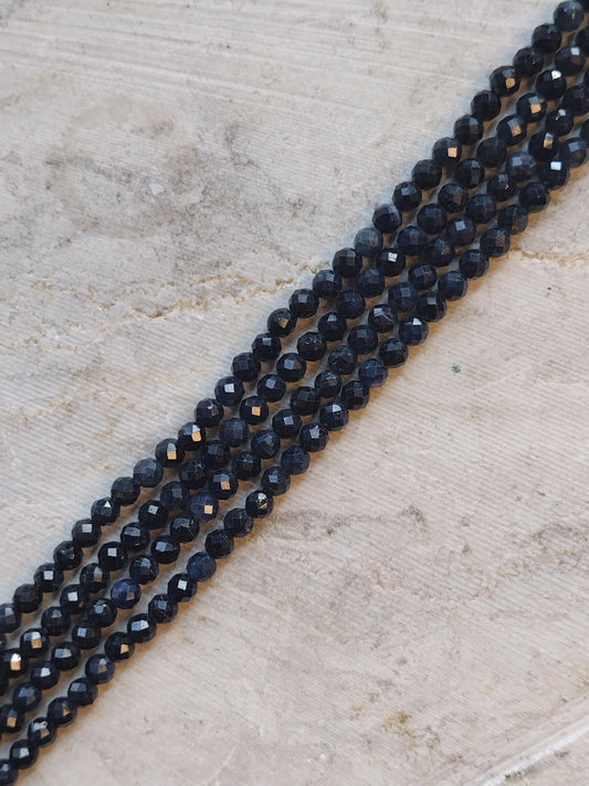 Faceted Sapphire Beads