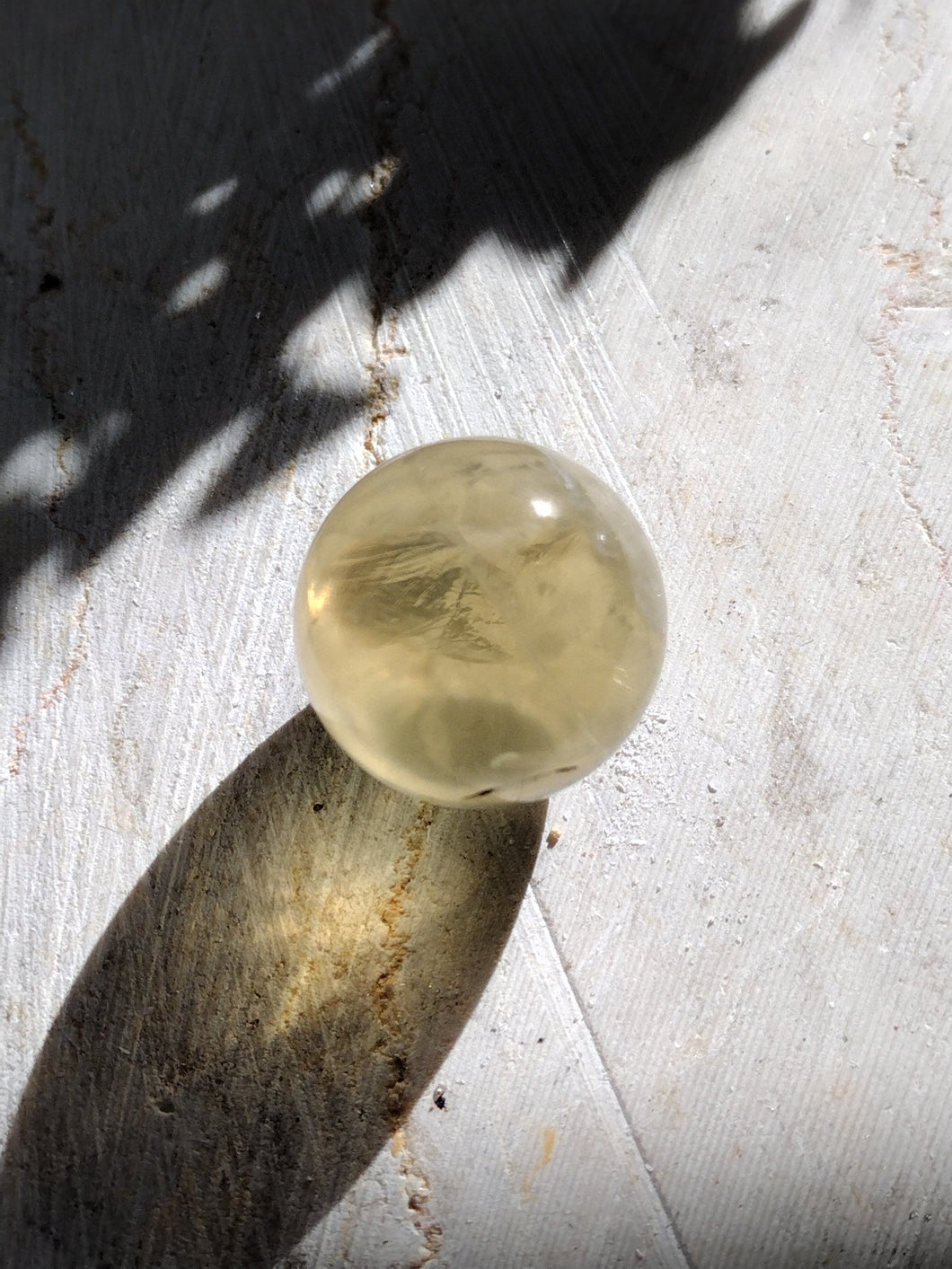Lemon Quartz Sphere Sets (4 pc)