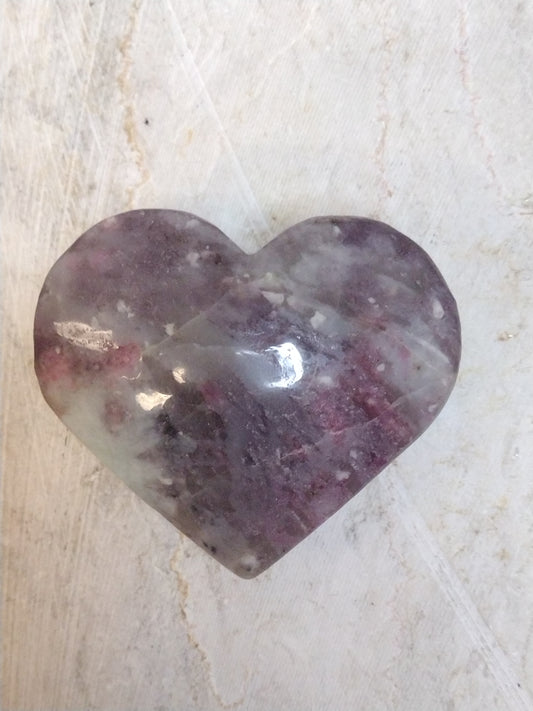 Pink Tourmaline Hearts